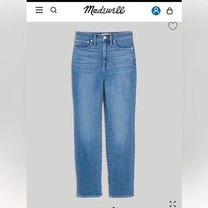 Madewell The Momjean size 29 petite